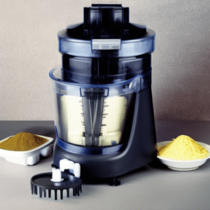 making dough using a food processor