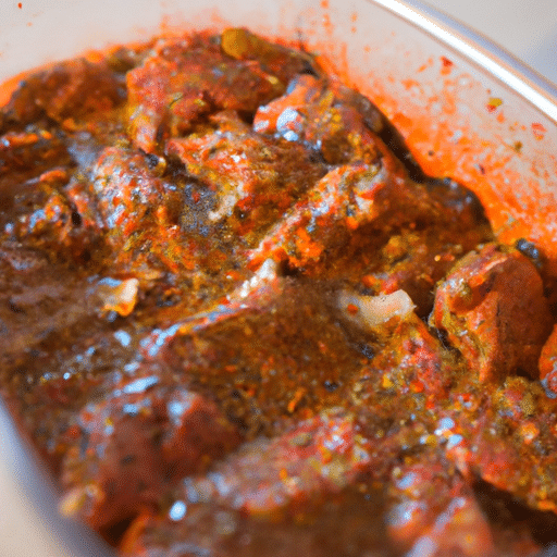marinated meat
