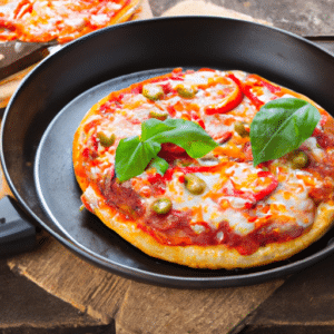 pizza with a lot of toppings