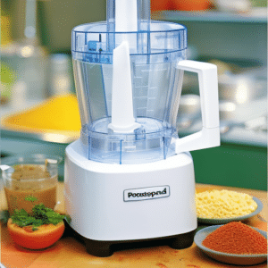 preparing the food processor