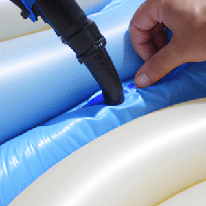 pumping mattress using electric pump