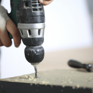 tightening bolt using hammer drill