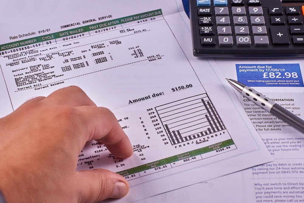utility bills
