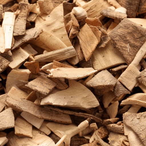 wood chips or chunks