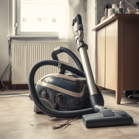 bagless vacuum cleaner makes cleaning easier and more efficient