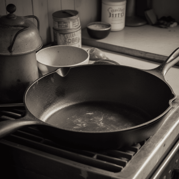 efficient heat distribution with cast iron cookware