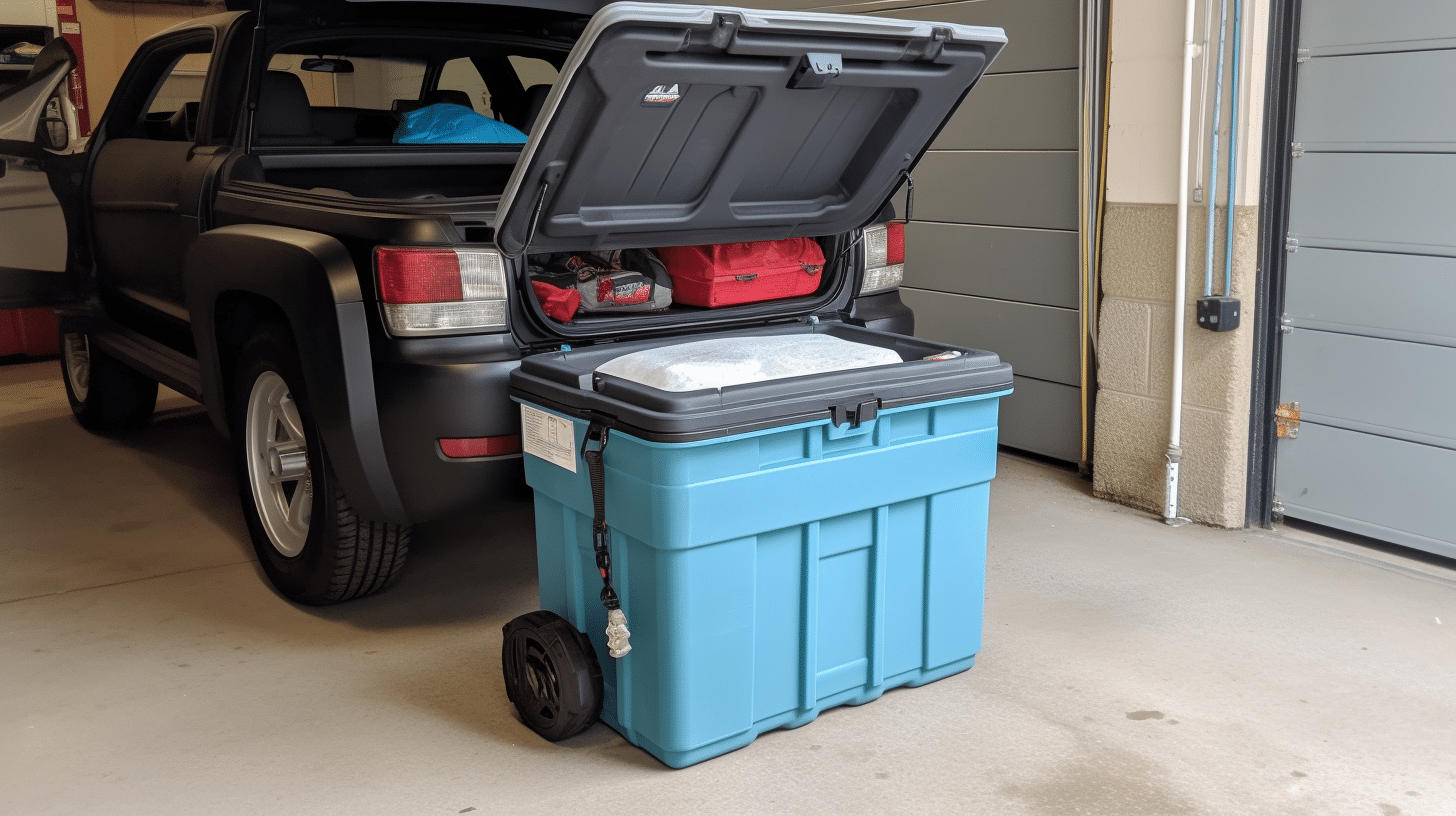 how cold does an electric cool box get