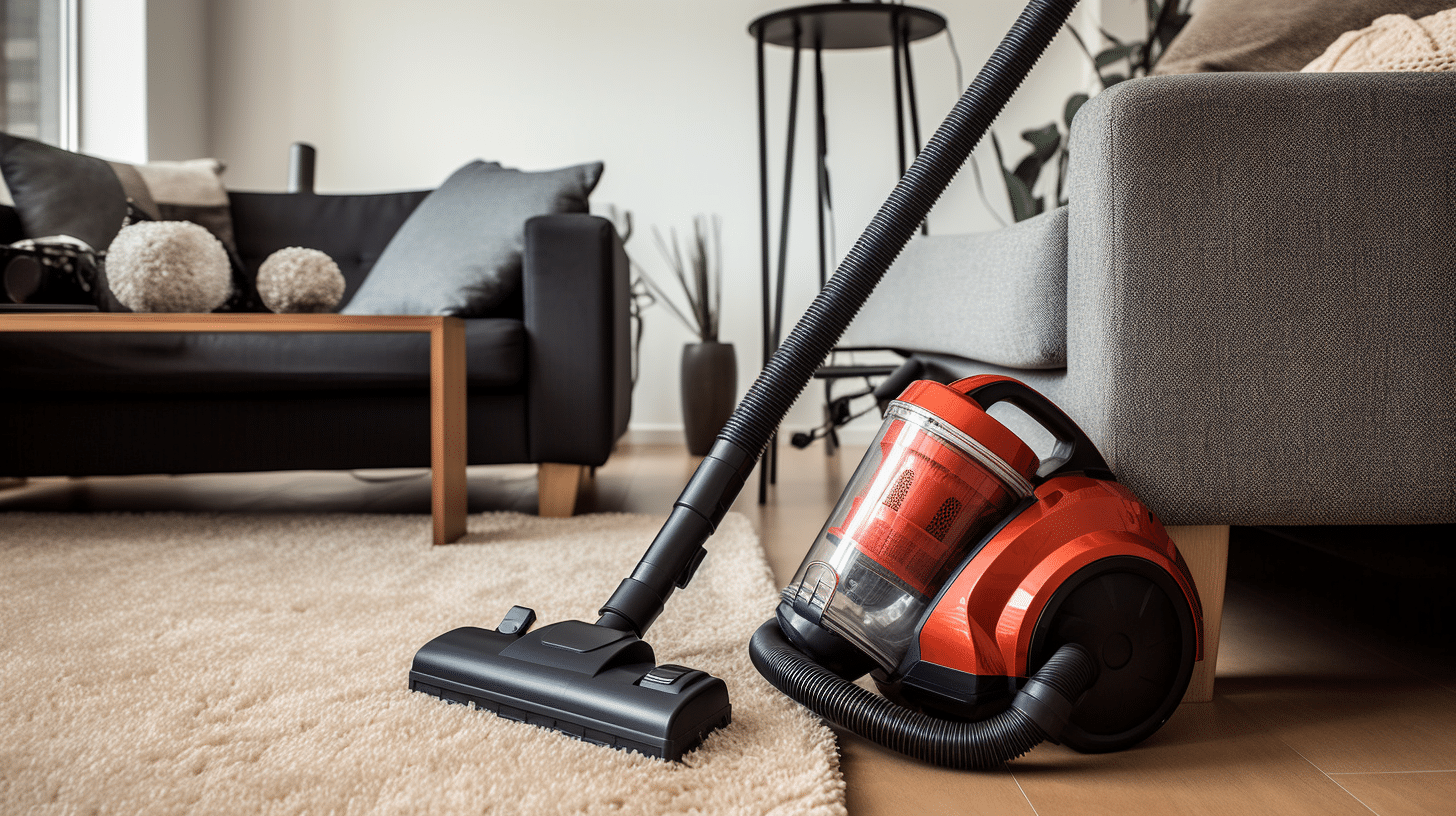 how does a bagless vacuum cleaner work