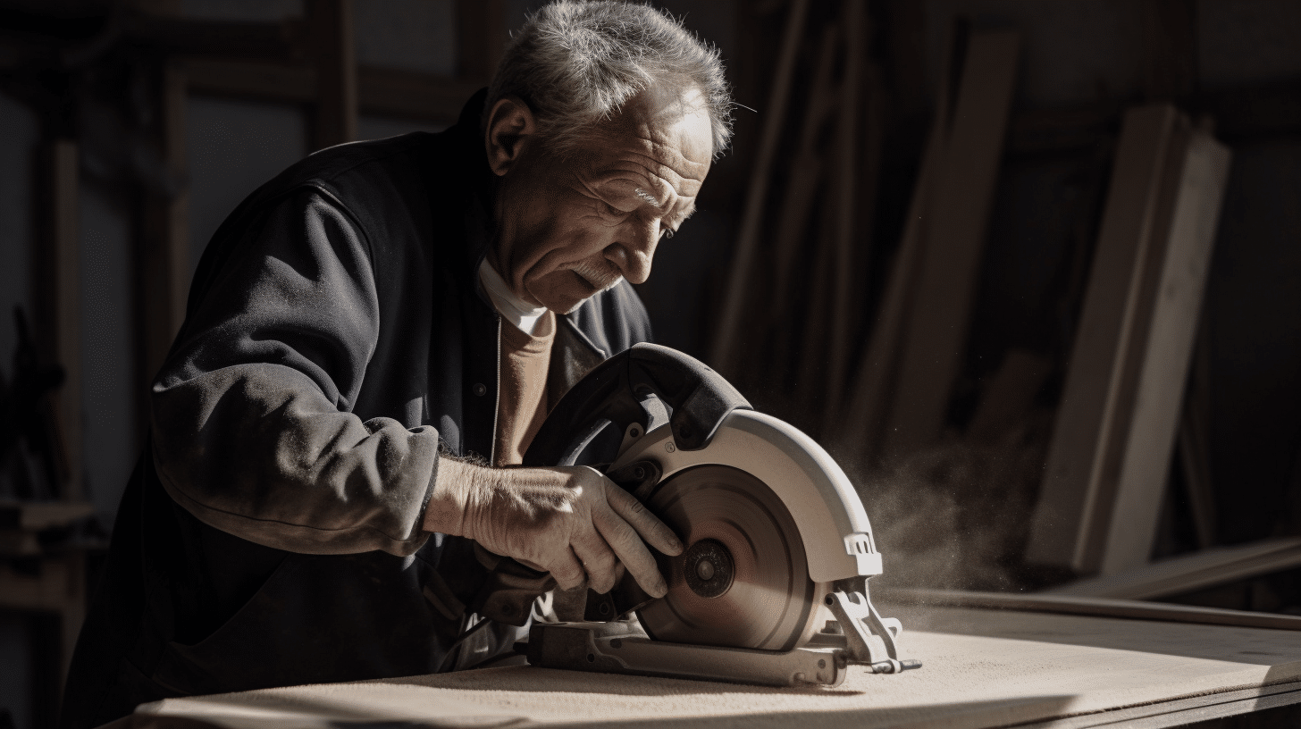 how to fit a circular saw on table
