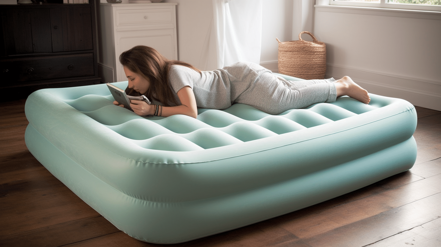 how to fit air mattress back in