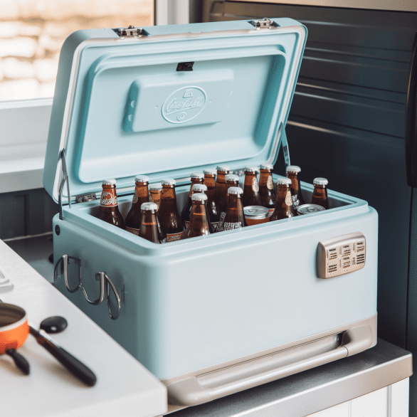 keep beverages fresh with an electric cool