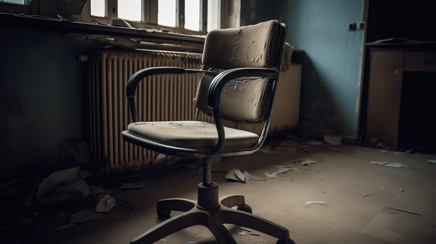 what to do with old office chair
