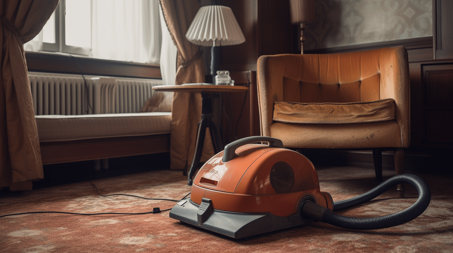 when was the first bagless vacuum cleaner invented