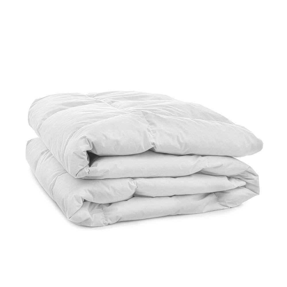 a white weighted blanket
