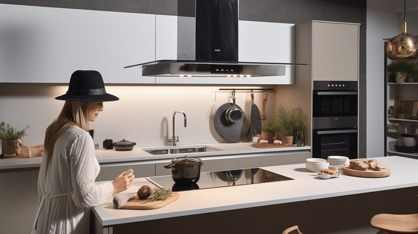 difference between recirculation and extractor cooker hoods