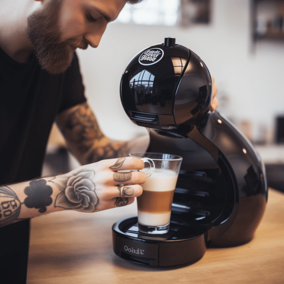 dolce gusto machine brews delicious coffee effortlessly