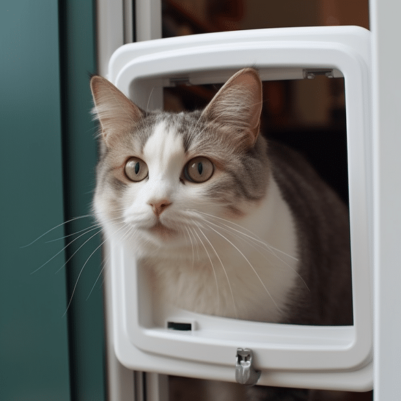 ensure only your cat enters with a microchip cat flap
