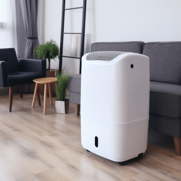 ensure proper airflow to prevent dehumidifier freeze up