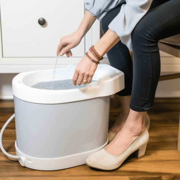 foot spas pose risks for diabetics