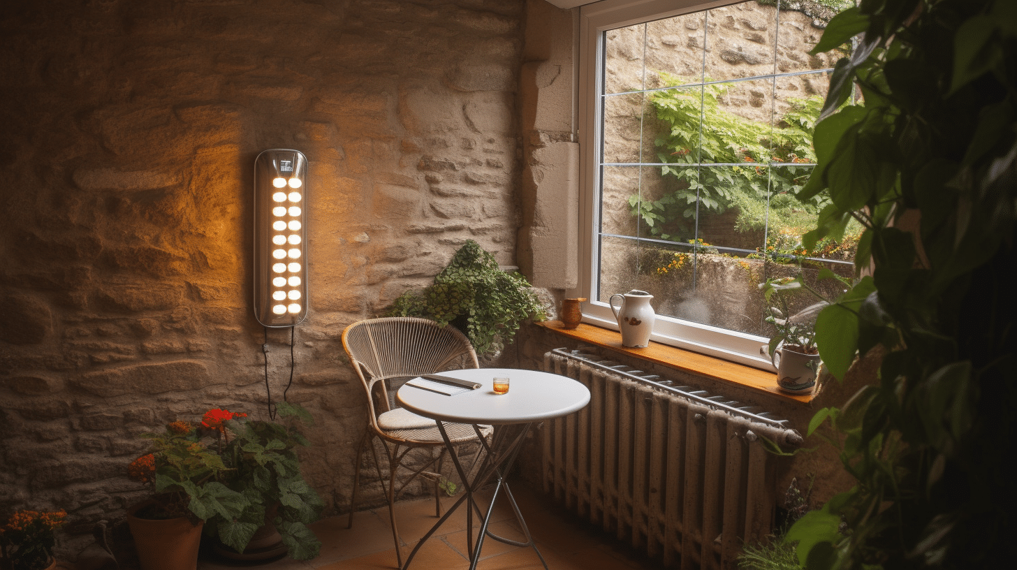 how do conservatory heaters work