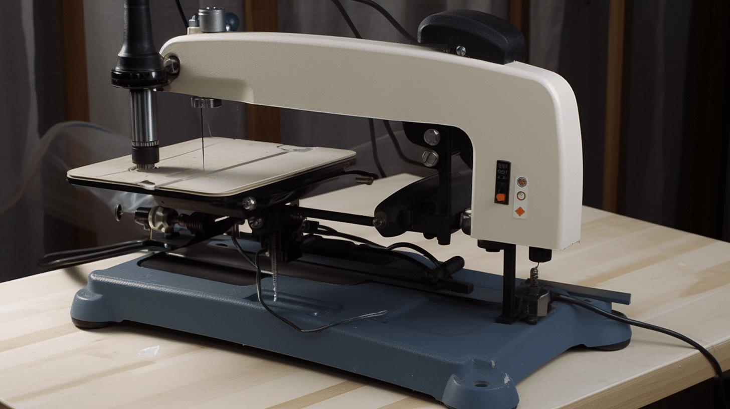 how to fix a scroll saw
