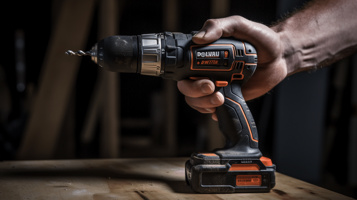 how to make a cordless drill holder