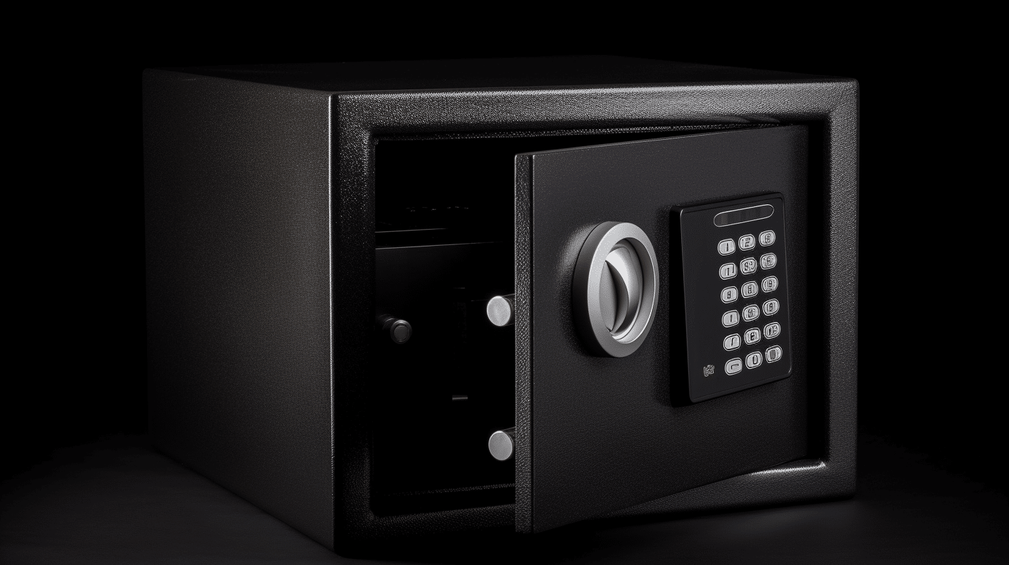 how to open a digital home safe without a key