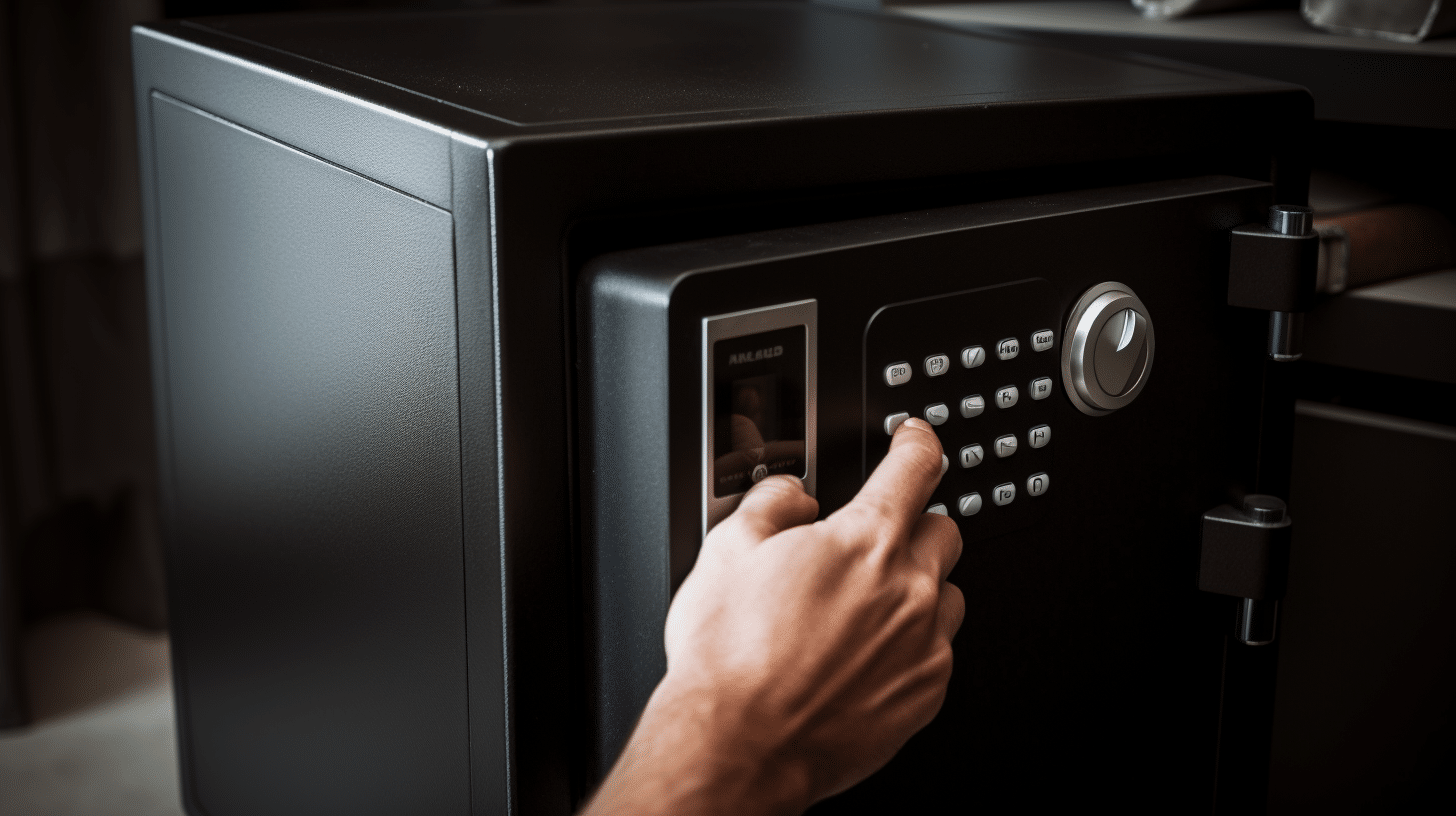 how to reset home safe