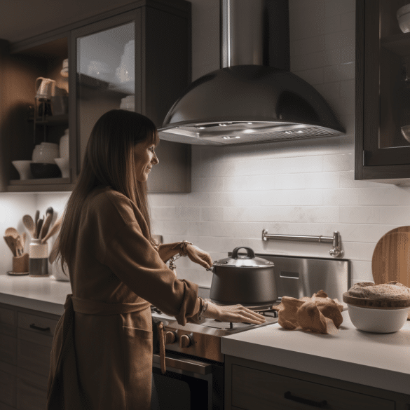 improve ventilation using cooker hoods
