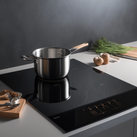 induction hobs are safe with cool to touch surfaces