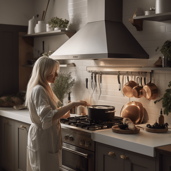 keep kitchen air clean with cooker hoods