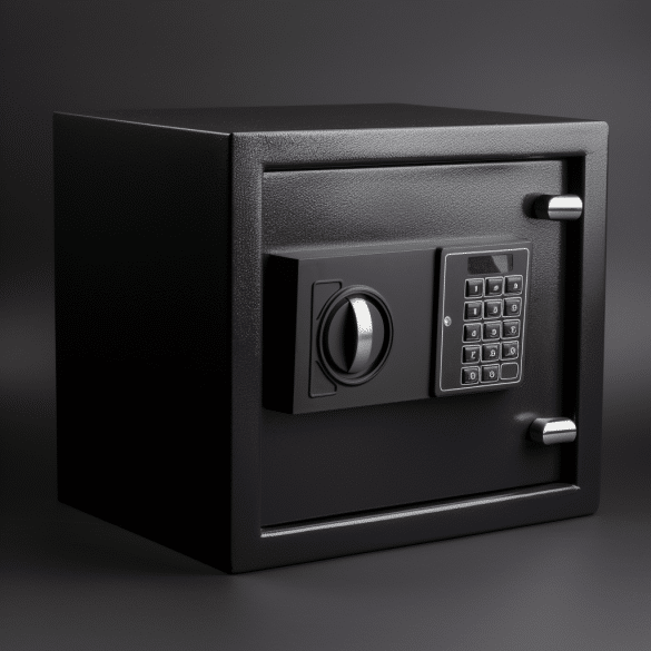 keyless entry to unlock digital home safe