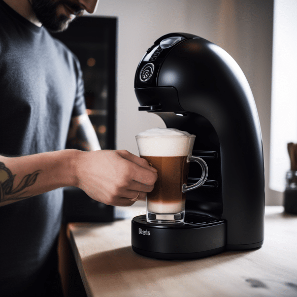 one touch operation for delicious dolce gusto coffee