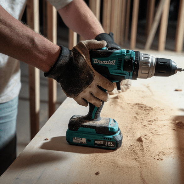 quickly grab your drill from its designated spot