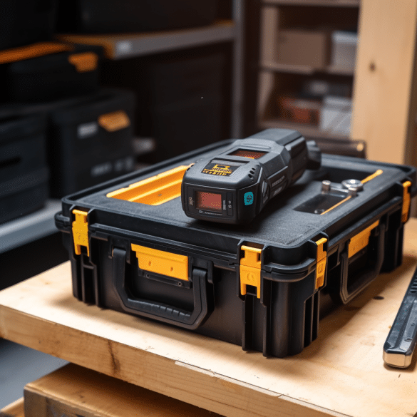 quickly measure distances with a laser device