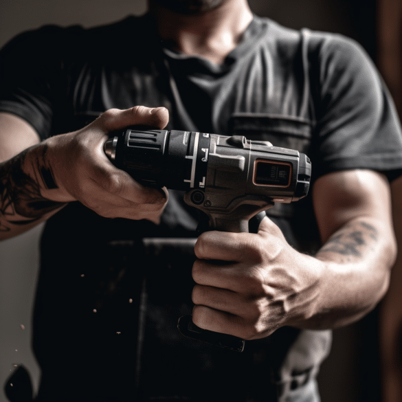 release bit from cordless drill gently