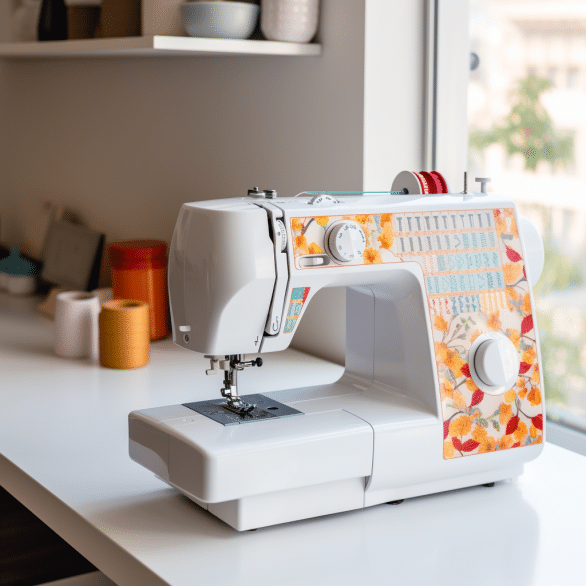 sewing machine helps bring creative designs to life