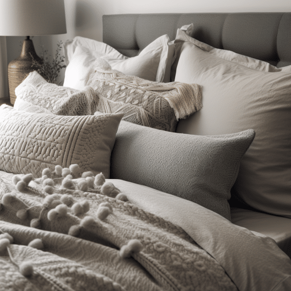 soft feather pillow eases neck pain
