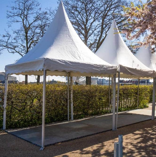 tents in the park