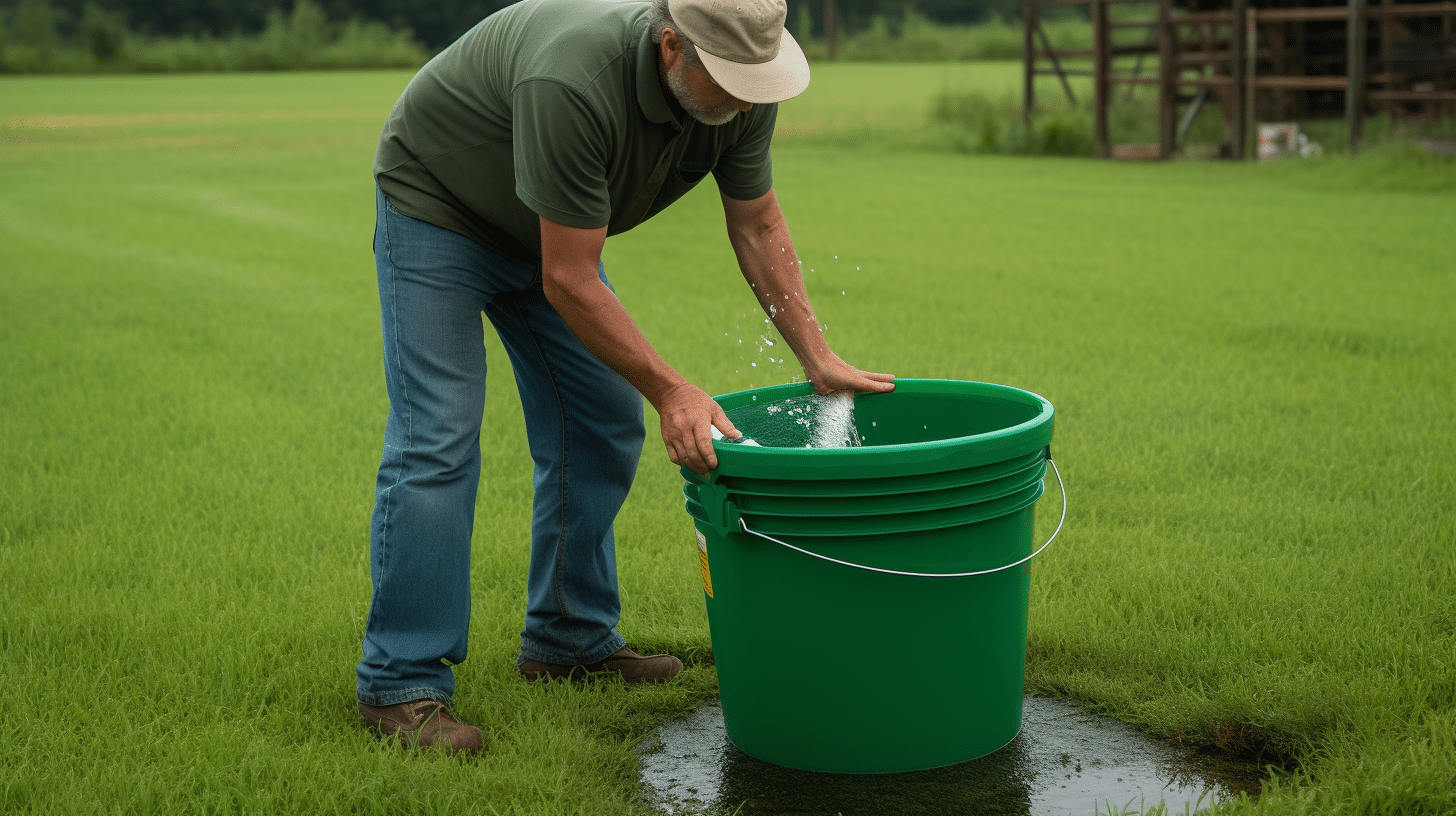 when to apply liquid lawn feed